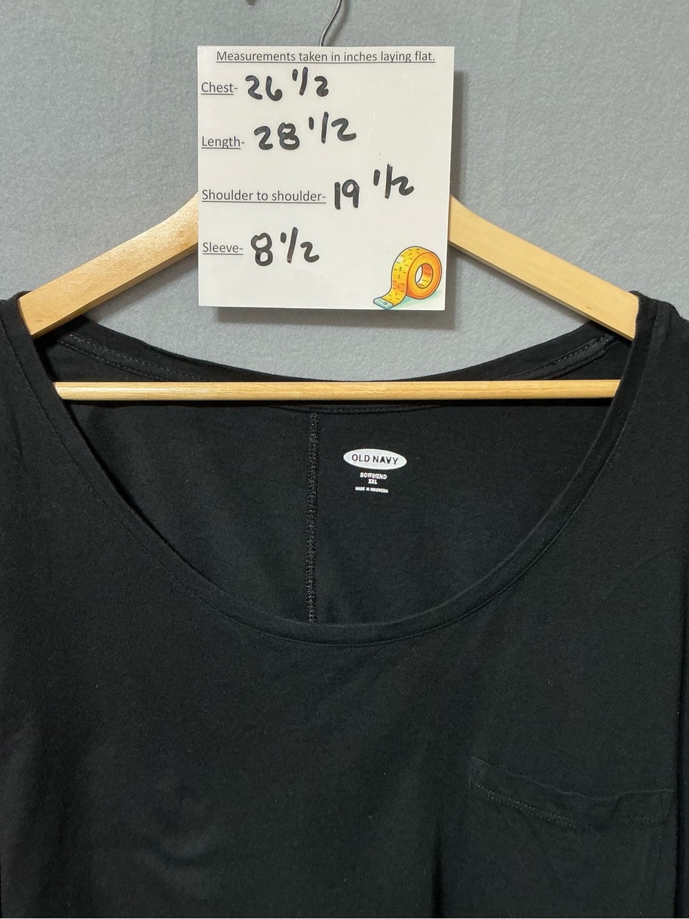 Old Navy Women’s Everyday & Boyfriend Neck Short Sleeve T-Shirt 3 Piece XXL - Picture 10 of 14